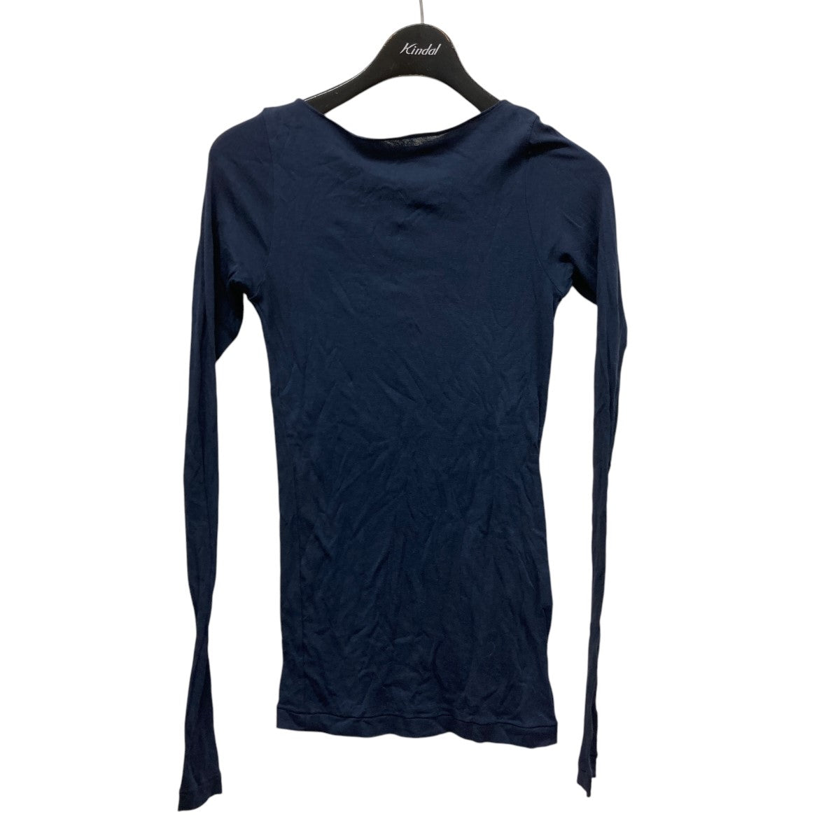 最高級 SHEER GAUGE HIGH AURALEE(オーラリー) RIB LONGSLEEVE BOATNECK トップス