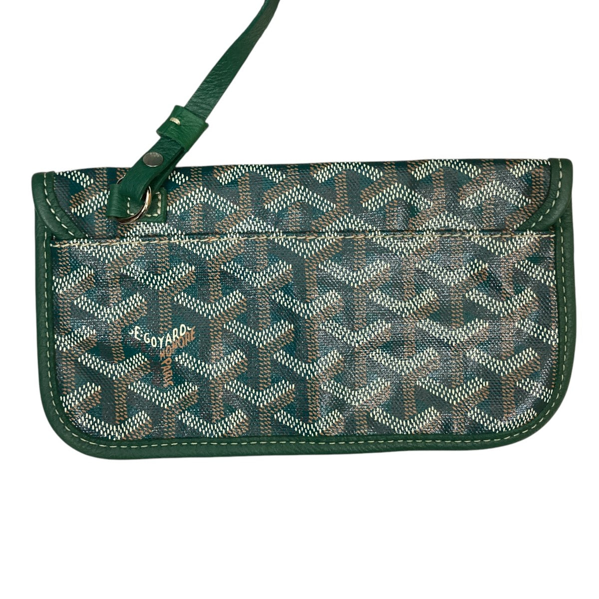 GOYARD(ゴヤール) サンルイGMPVCレザートートバッグ - グリーン