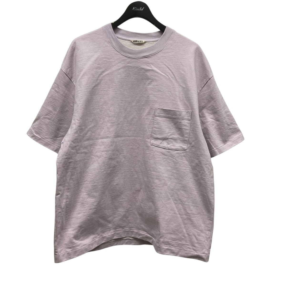 AURALEE(オーラリー) STAND-UP TEEコットン胸ポケットTシャツ