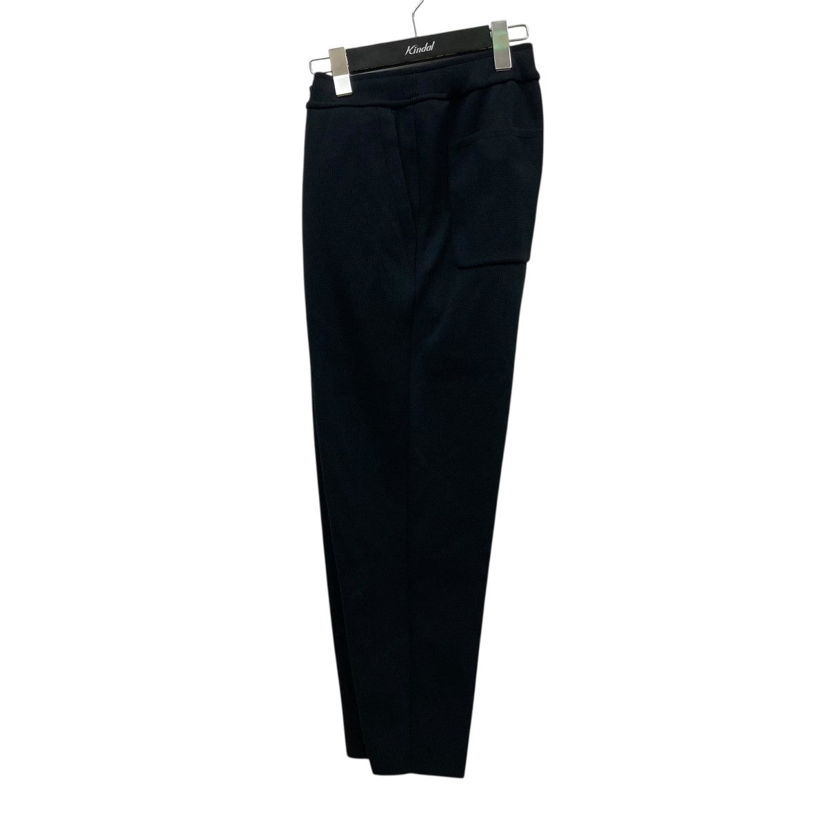 [美品]CFCL シーエフシーエル MILAN RIB PANTS black黒 MILAN RIB WIDE STRAIGHT PANTS