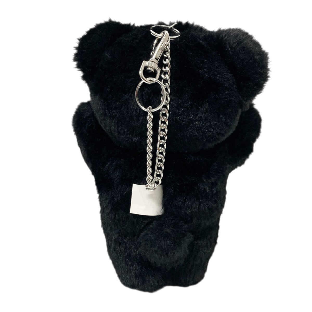 VAQUERA(ヴァケラ) TEDDY BEAR KEYCHAIN BLACK SHORT FUR