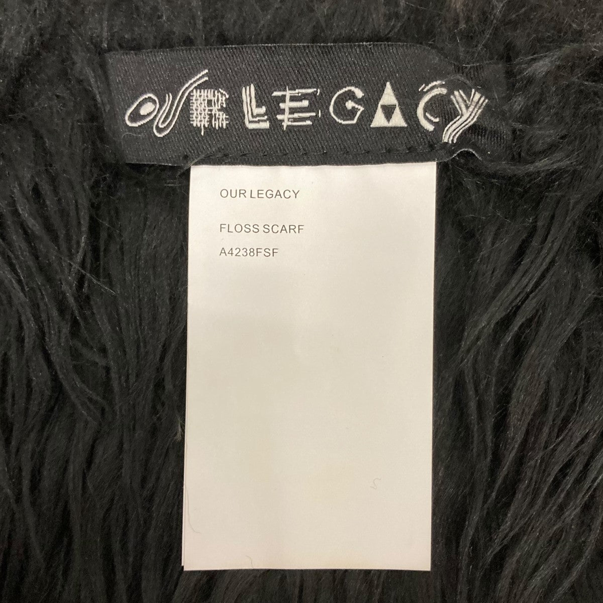 OUR LEGACY(アワーレガシー) FLOSS SCARFファーマフラーA4238FSF