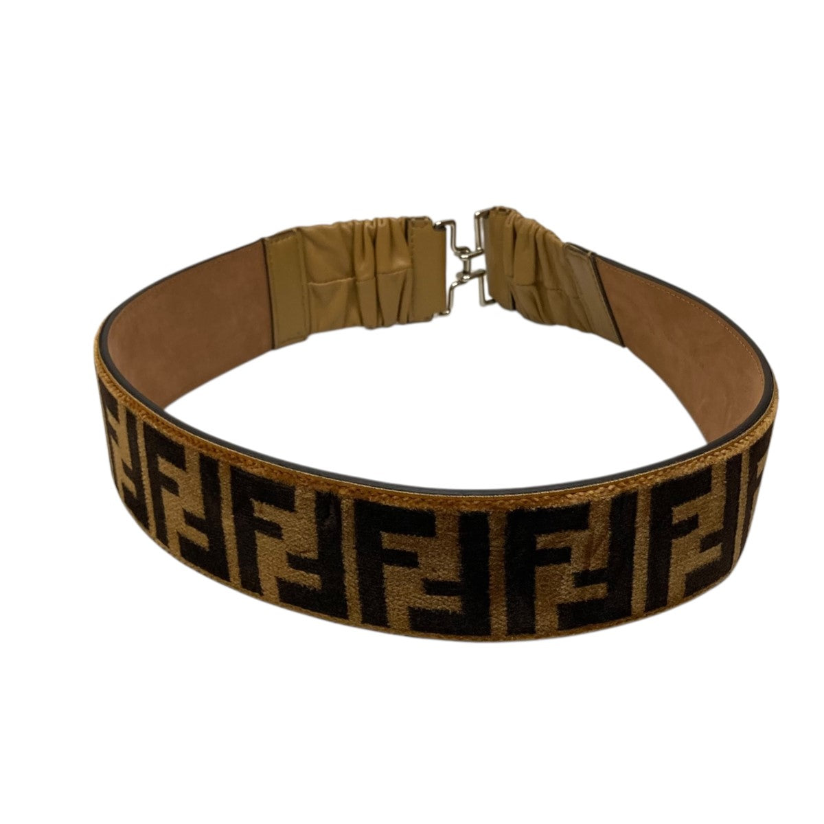 FENDI ズッカ柄ベロアベルト170399301 古着・中古-2枚目のアイテム画像