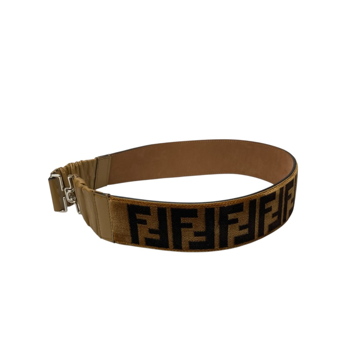 FENDI(フェンディ) ズッカ柄ベロアベルト170399301 170399301 サイズ