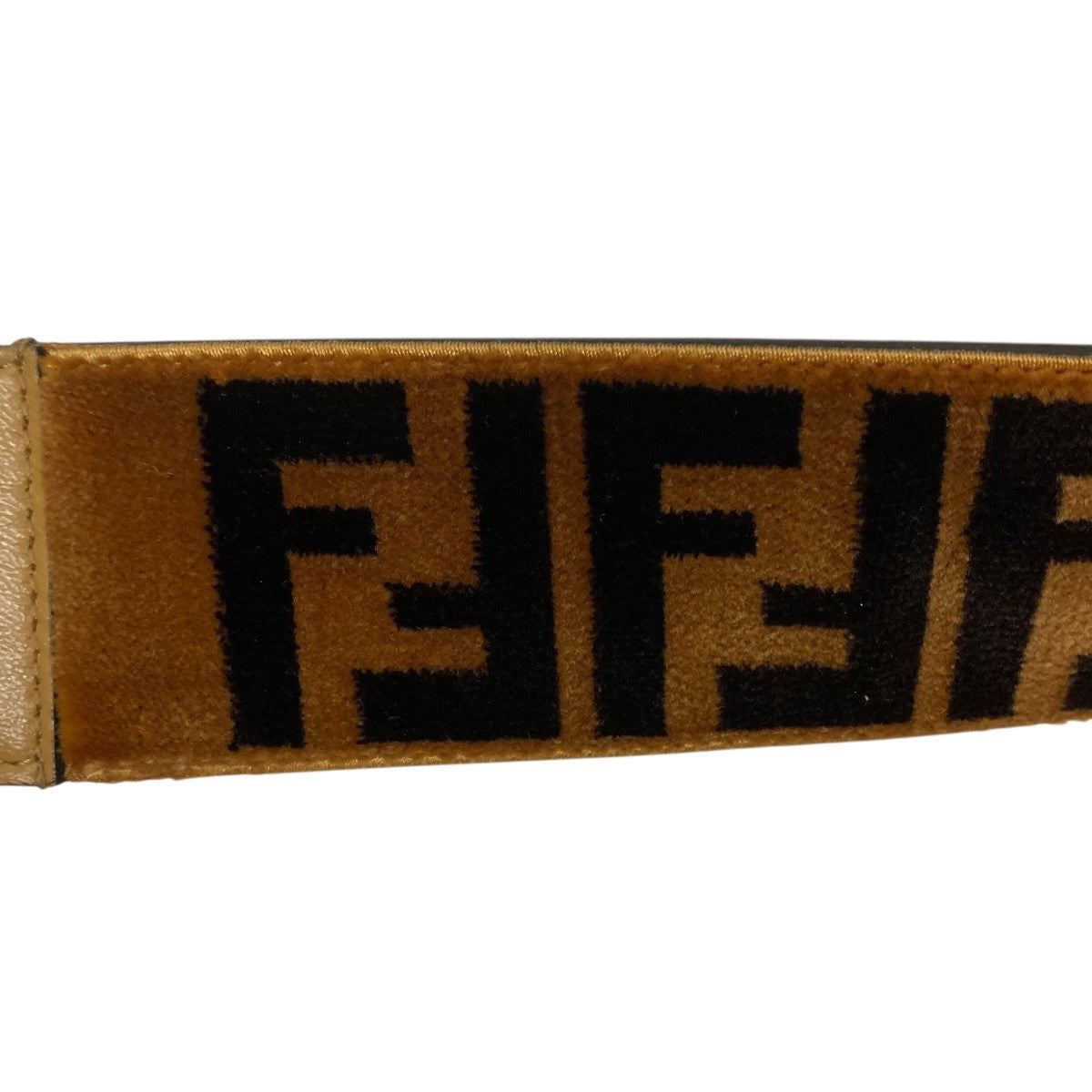 FENDI(フェンディ) ズッカ柄ベロアベルト170399301 170399301 サイズ