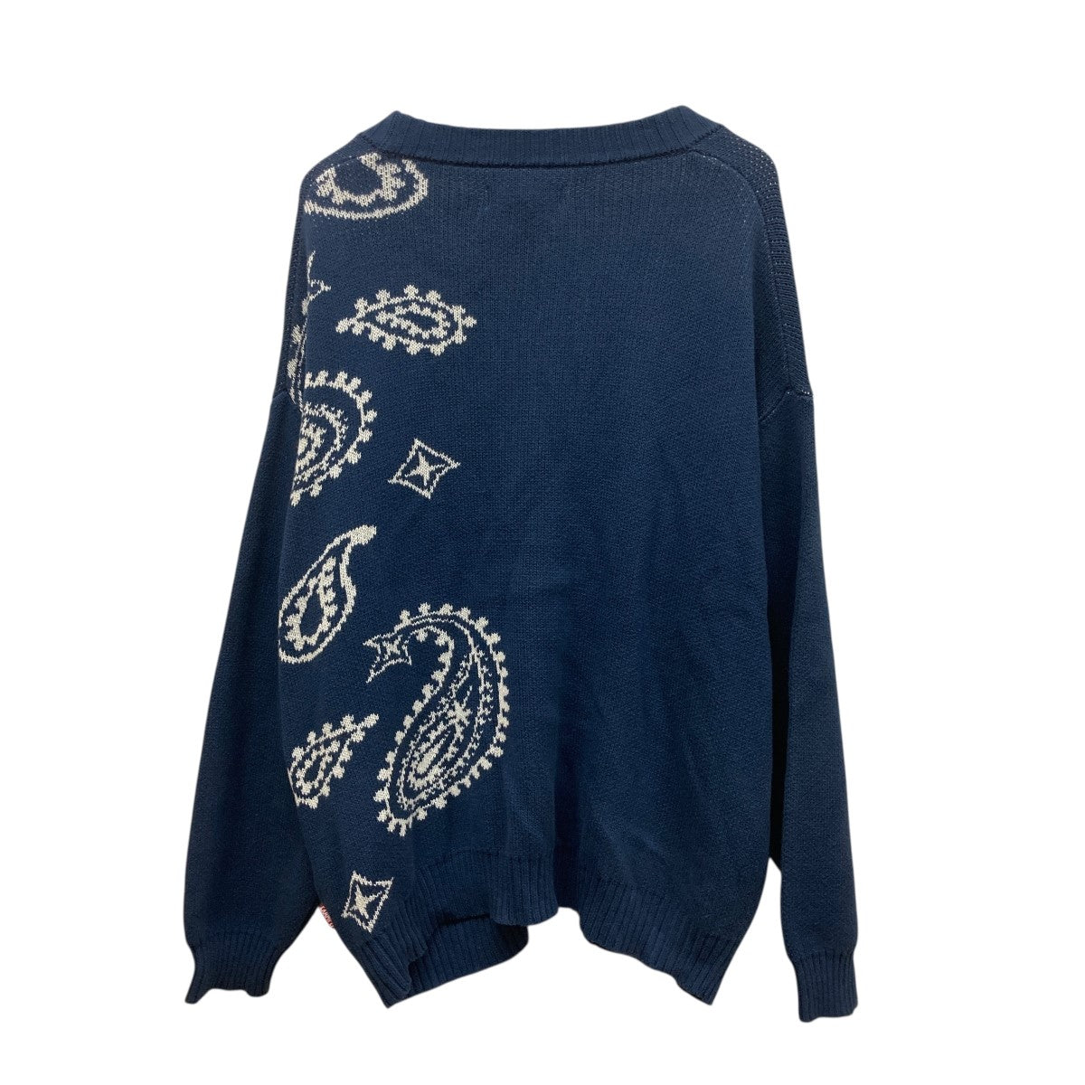 EXAMPLE OLDEX CARDIGAN　エグザンプル　カーディガン EXAMPLE(エグザンプル) EX KNIT CARDIGAN総柄ニットカーディガン