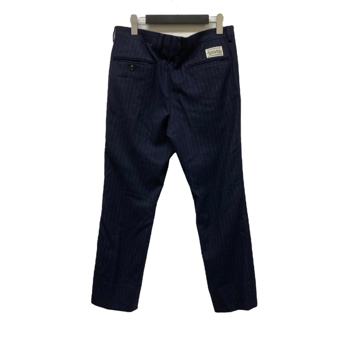 WACKO MARIA(ワコマリア) ストライプスラックス ネイビー サイズ M