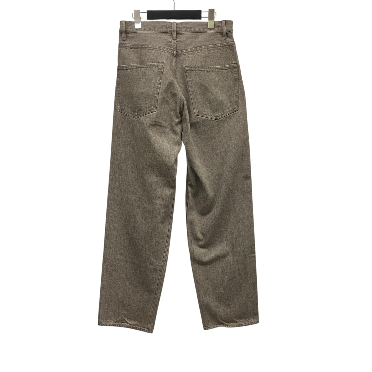 AURALEE(オーラリー) 23AWHARD TWIST FADED BROWN DENIM WIDE