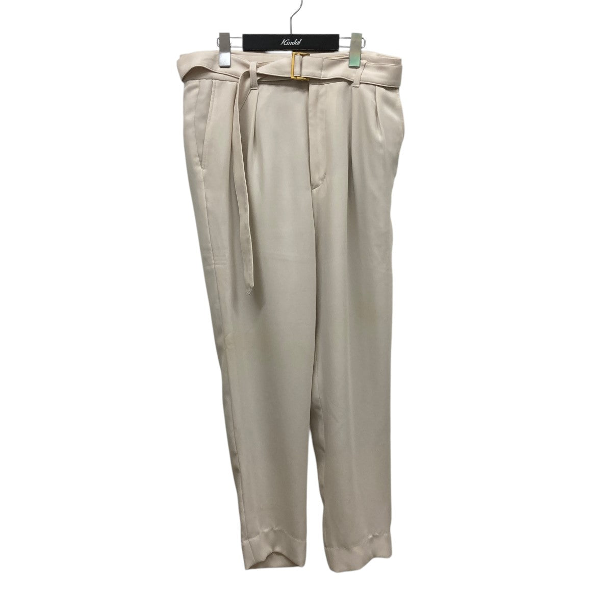 CULLNI ベルテッドスラックス21-SS-052B 古着・中古-1枚目のアイテム画像