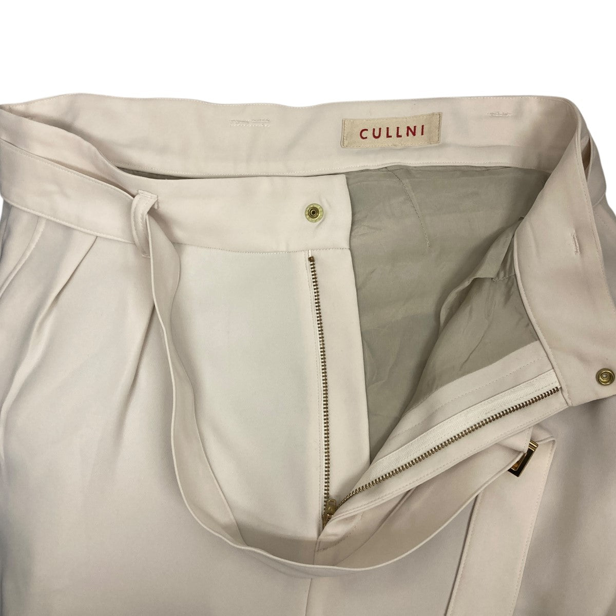 CULLNI ベルテッドスラックス21-SS-052B 古着・中古-3枚目のアイテム画像