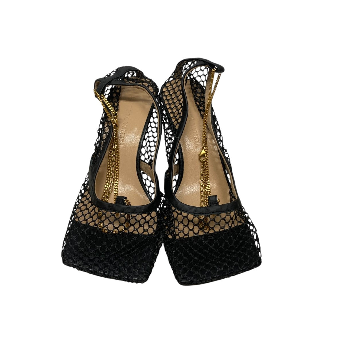 BOTTEGA VENETA ホワイト メッシュパンプス　37 BOTTEGA VENETA ホワイト メッシュパンプス 37
