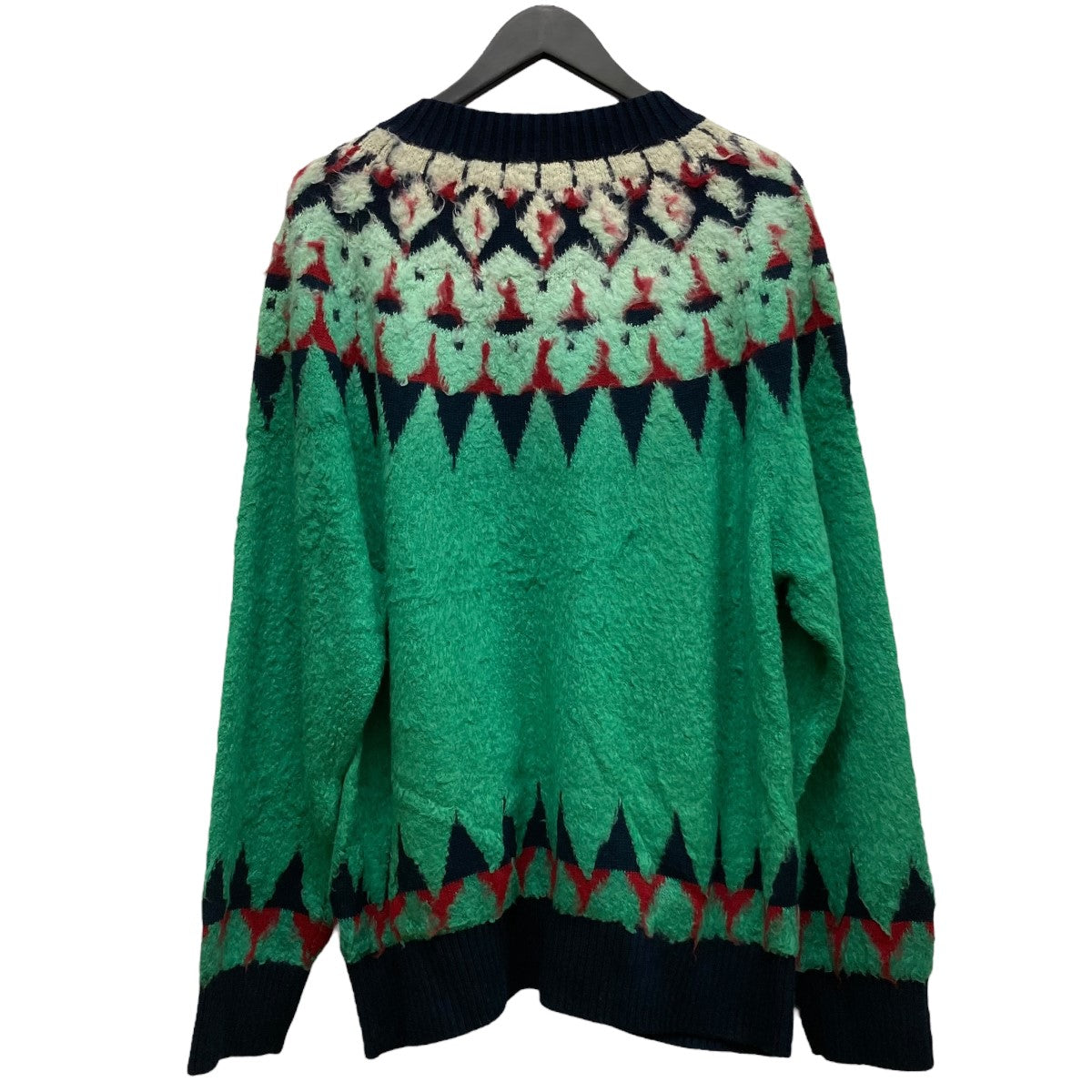 24SSJacquard knit cardiganジャガードニットカーディガン24-03333M