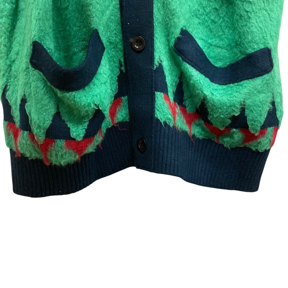 24SSJacquard knit cardiganジャガードニットカーディガン24-03333M