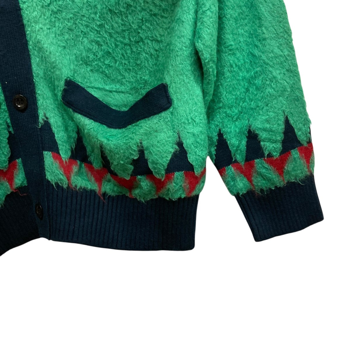 24SSJacquard knit cardiganジャガードニットカーディガン24-03333M