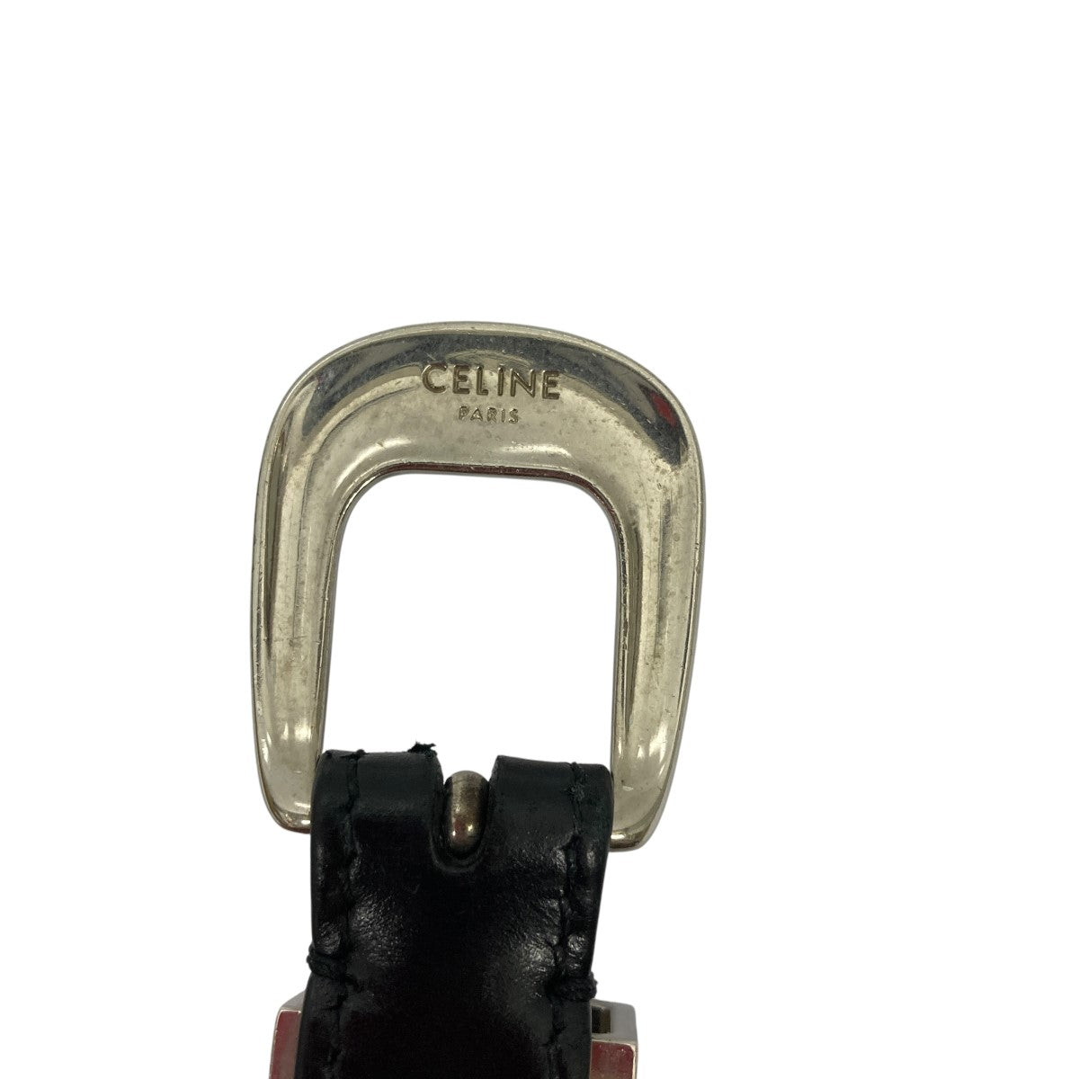 CELINE(セリーヌ) レザーベルトU-NE-0292 U-NE-0292 ブラック サイズ
