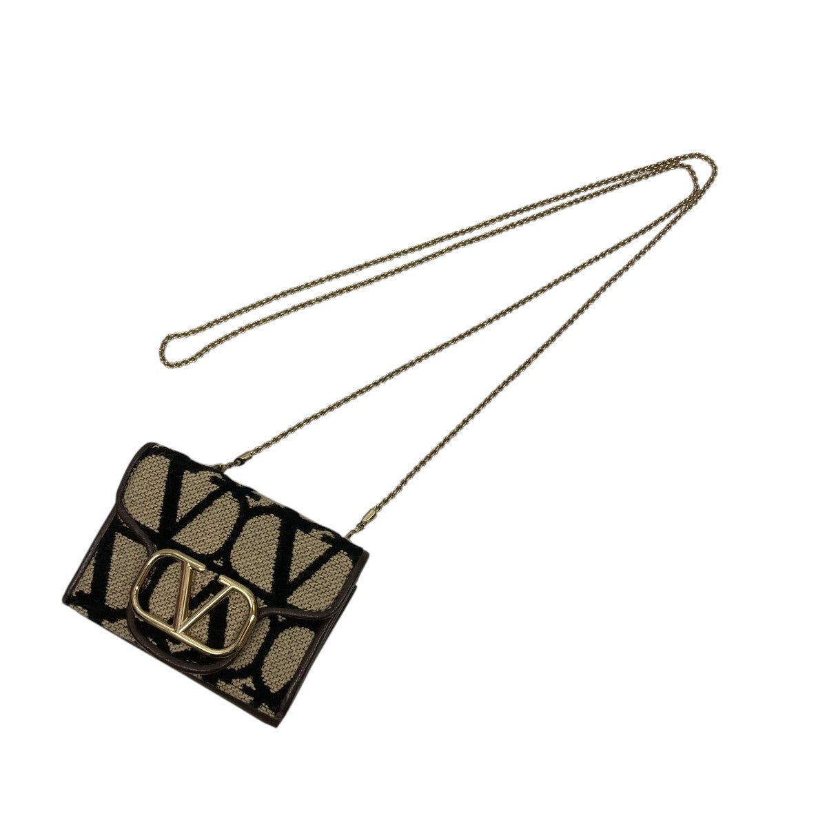 値下げ不可　ヴァレンティノ ロックスタッズ コンパクト財布 VALENTINO(ヴァレンチノ) ロックスタッズコンパクトウォレット