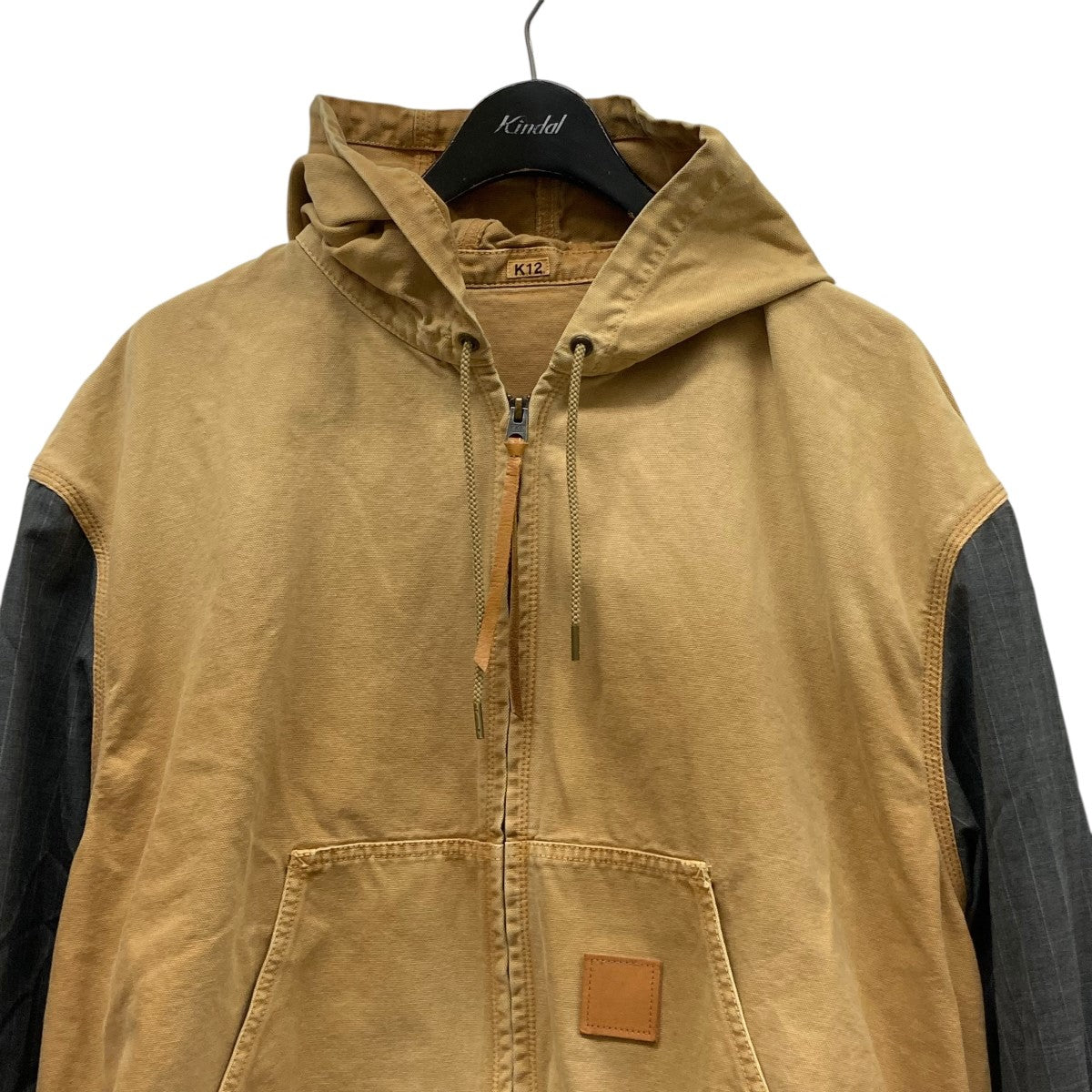 KHOKI/コッキ】Vintage-effect work jacket 25ss-jk-01の通販