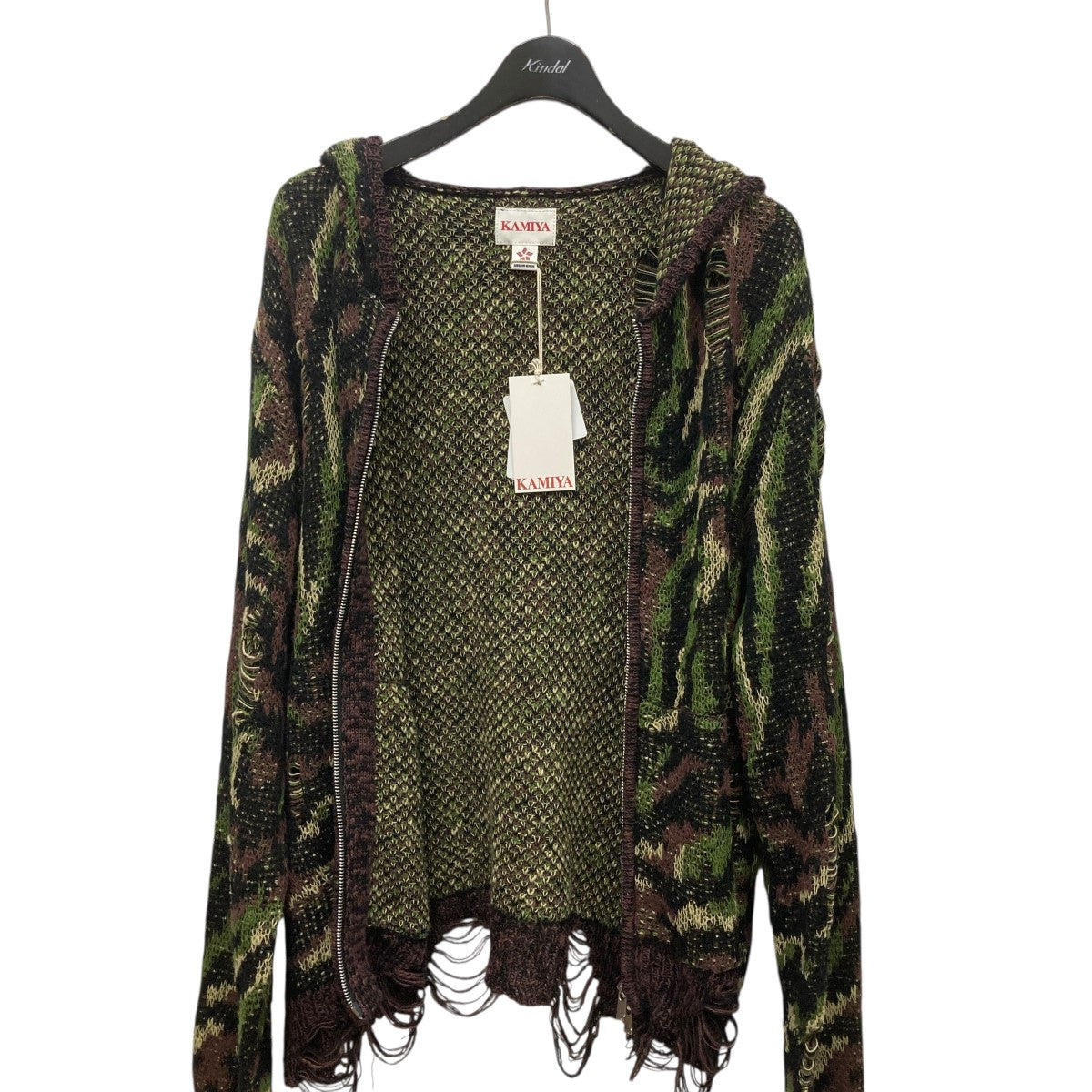 KAMIYA(カミヤ) 23AWDistressed Knit Pulloverダメージニット