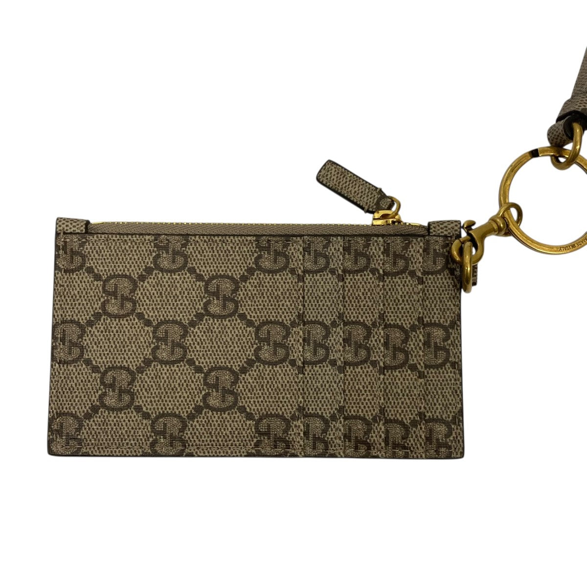 GUCCI×BALENCIAGA ストラップ付きGGロゴフラグメントケース
