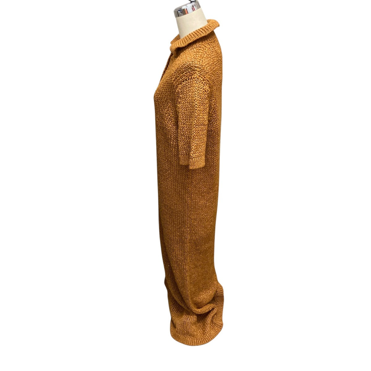 25SSPOLO MAXI DressニットポロワンピースMB251-8012