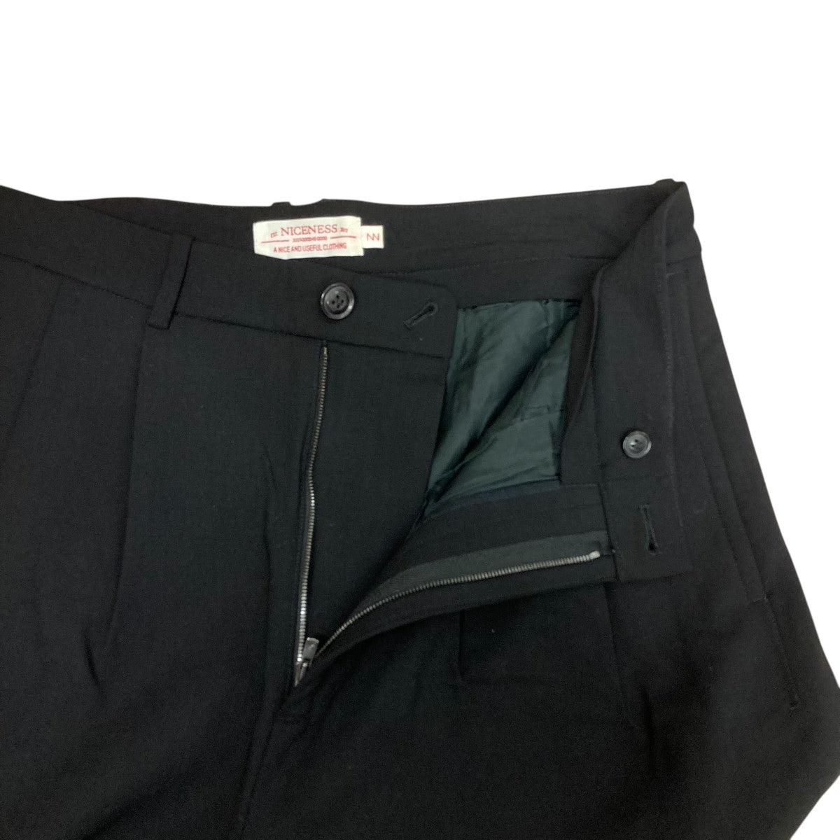 NICENESS(ナイスネス) スラックスT03SWF20 T03SWF20 ブラック サイズ M