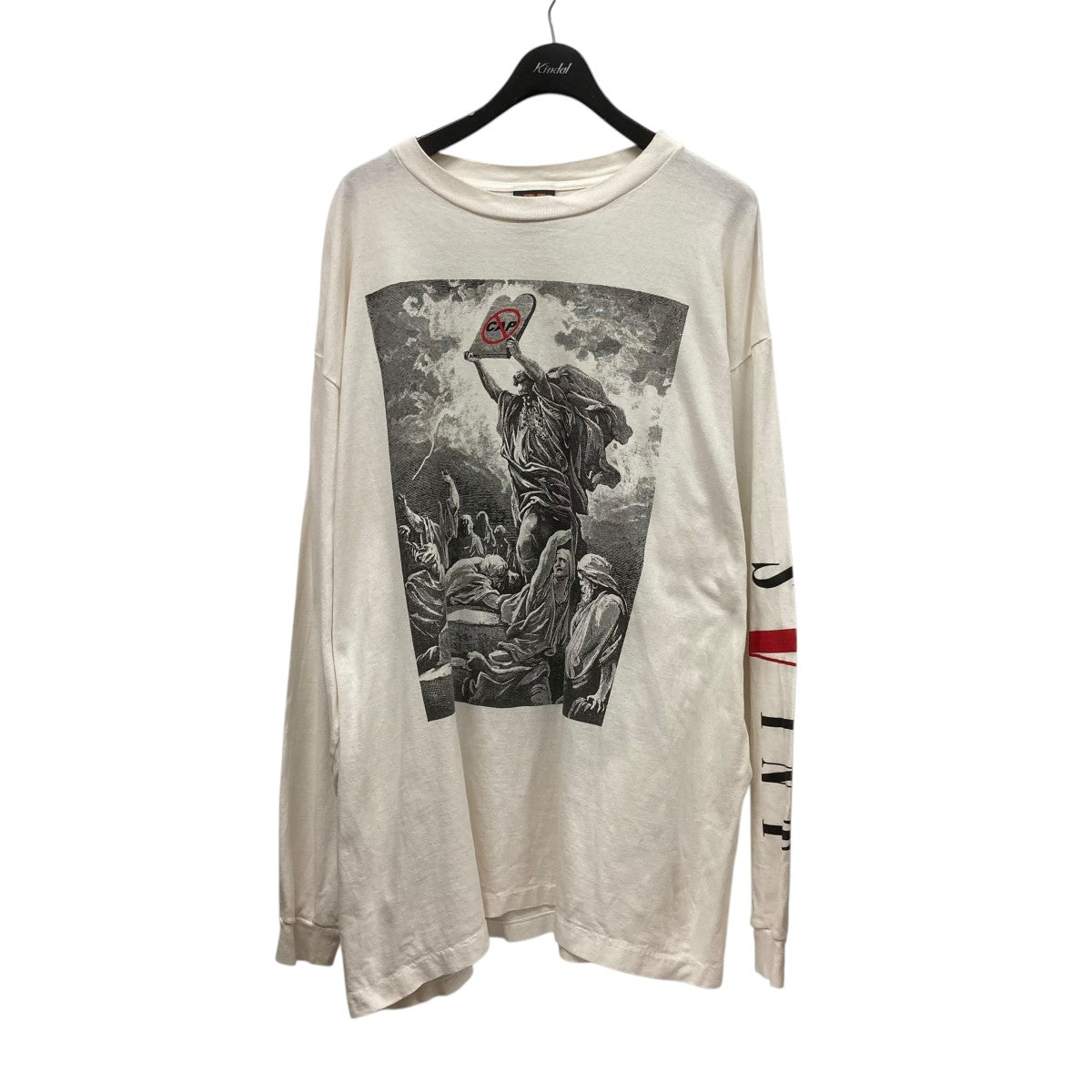 SAINT MICHAEL(セントマイケル) LS TEE SURVIVEロングスリーブTシャツ