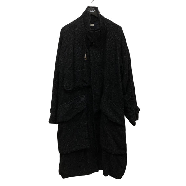 JieDa / コート/2/コットン/BLK/JIE-24W-JK04-A// Jieda(ジエダ) 24AWTWEED OVER SIZE SHIRTツイードコートJie-24W-JK04