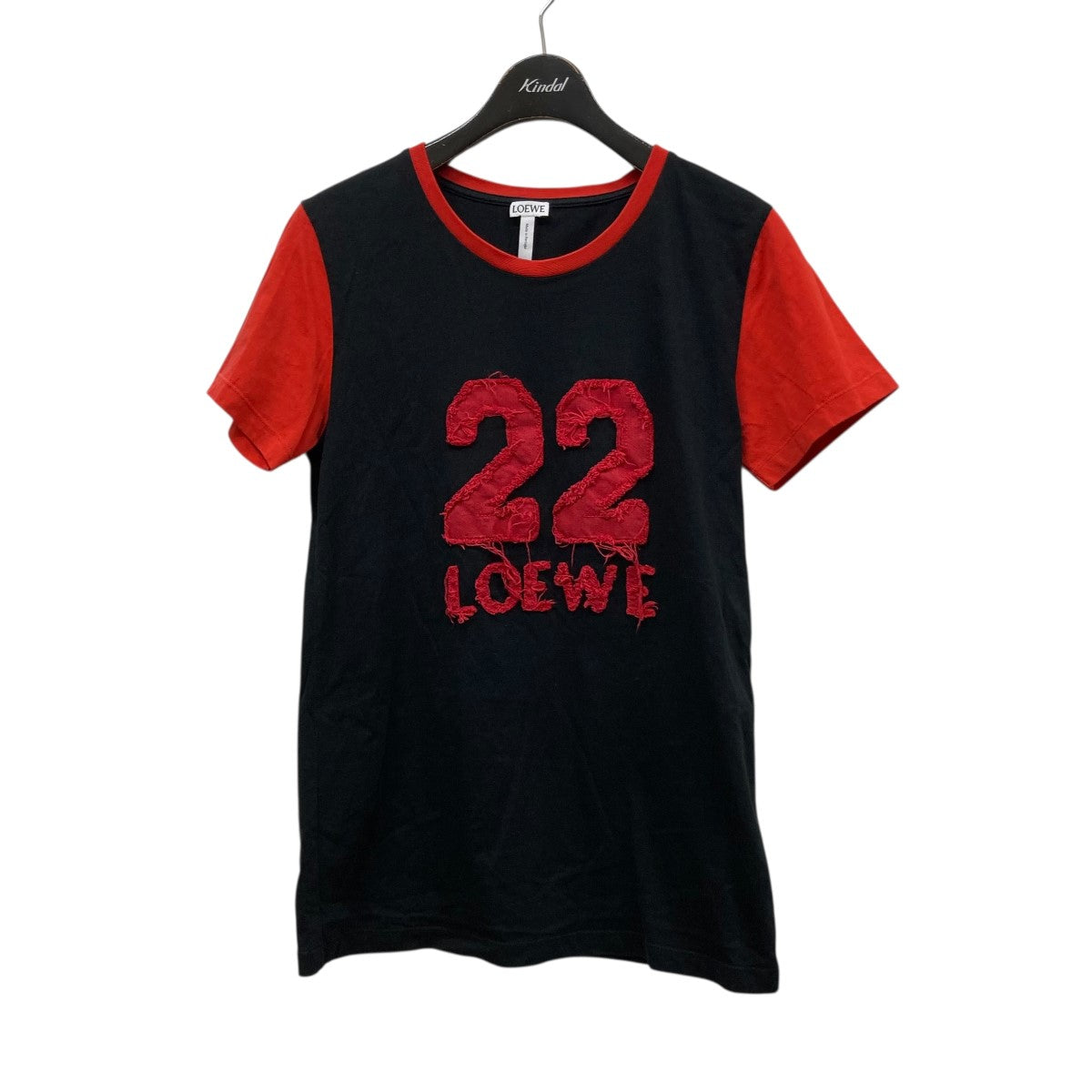 LOEWE(ロエベ) リンガーTシャツS6289324CR S6289324CR ブラック