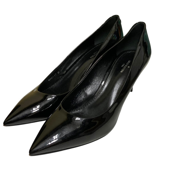 ルイヴィトンエナメルパンプス LOUIS VUITTON(ルイヴィトン) エナメルパンプスMAO117 MAO117 ブラック