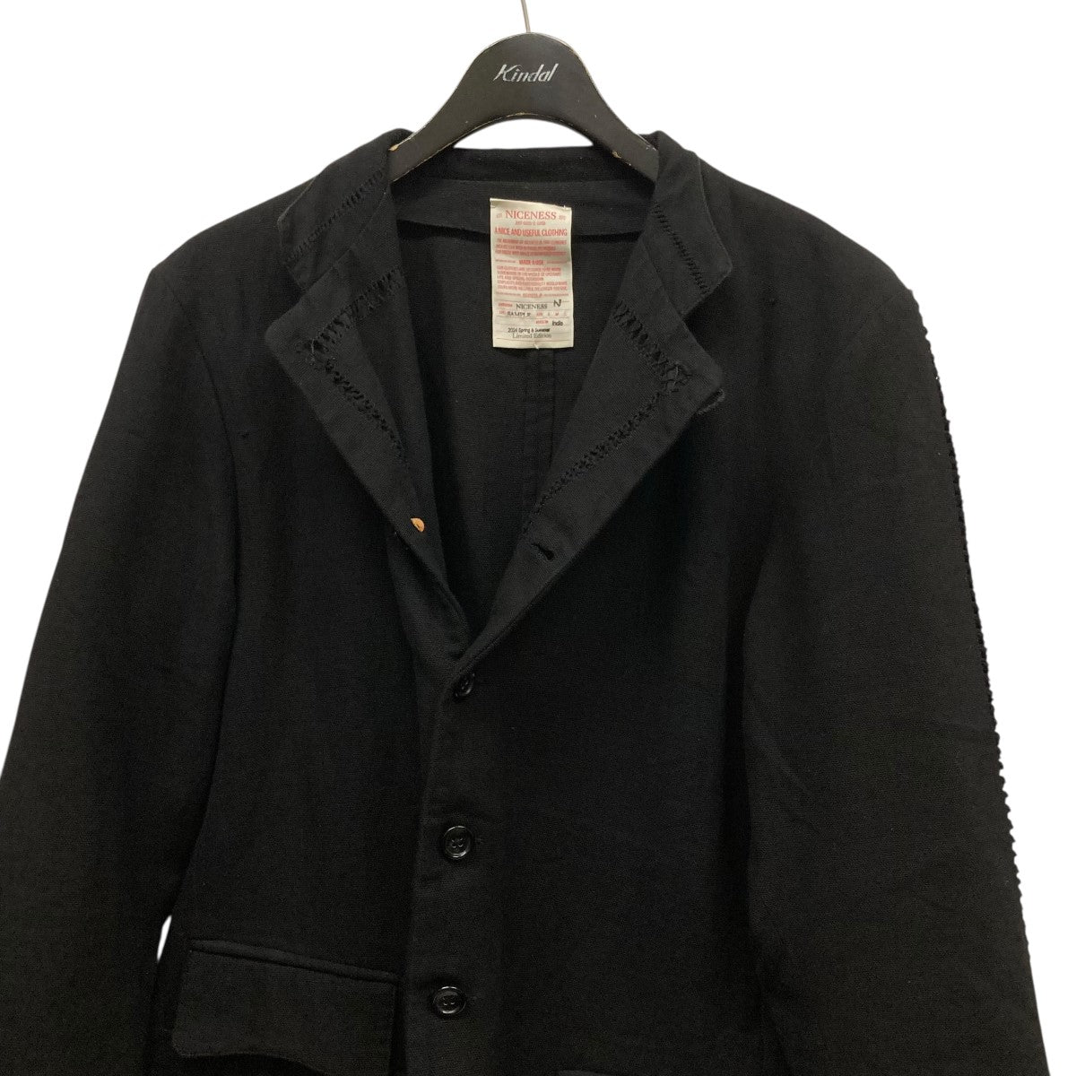NICENESS AARON - BLACK Lサイズ NICENESS AARON - BLACK Lサイズ