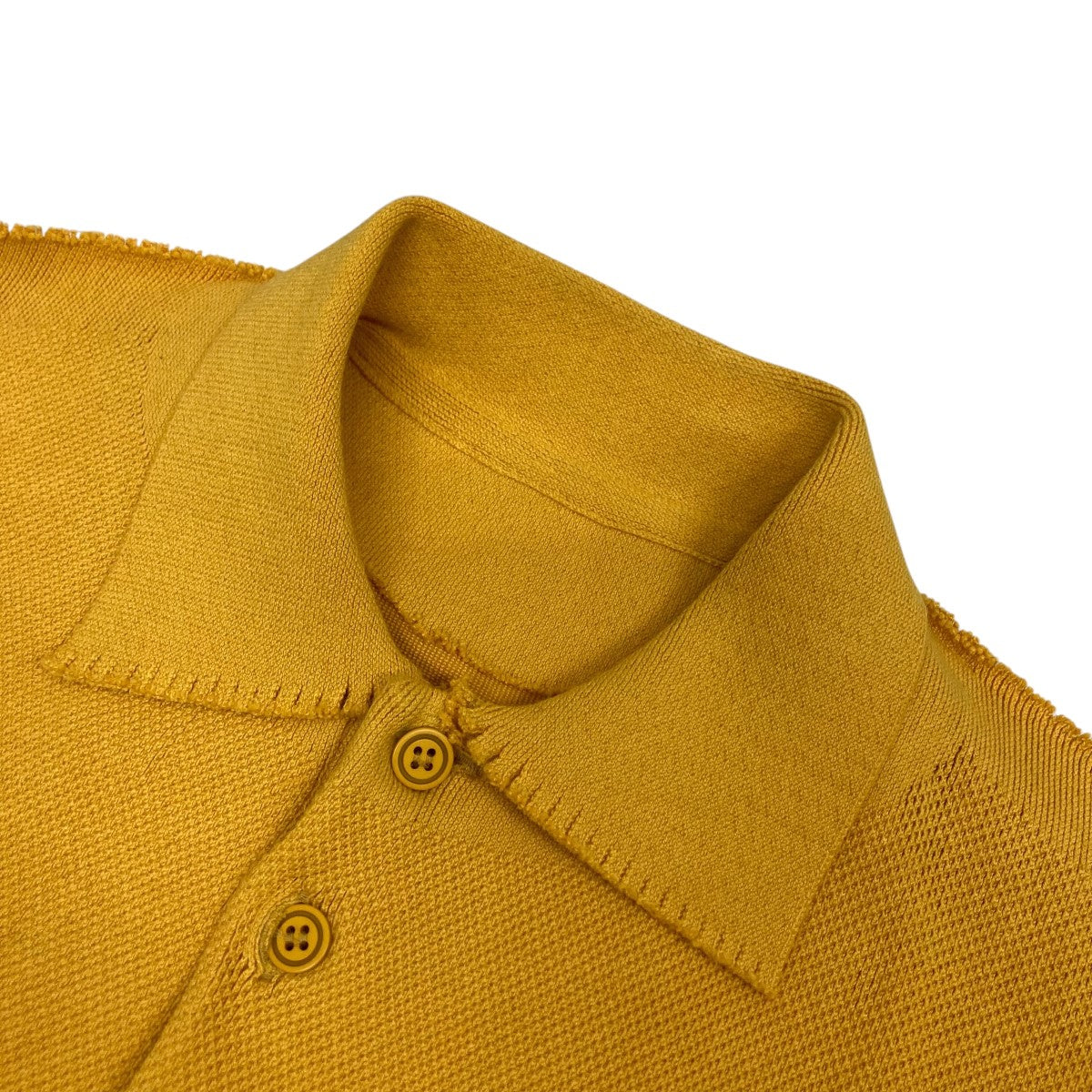 A-POC ABLE ISSEY MIYAKE 半袖 ポロシャツ イエロー A-POC ABLE ISSEY MIYAKE（エイポック）の古着・中古通販