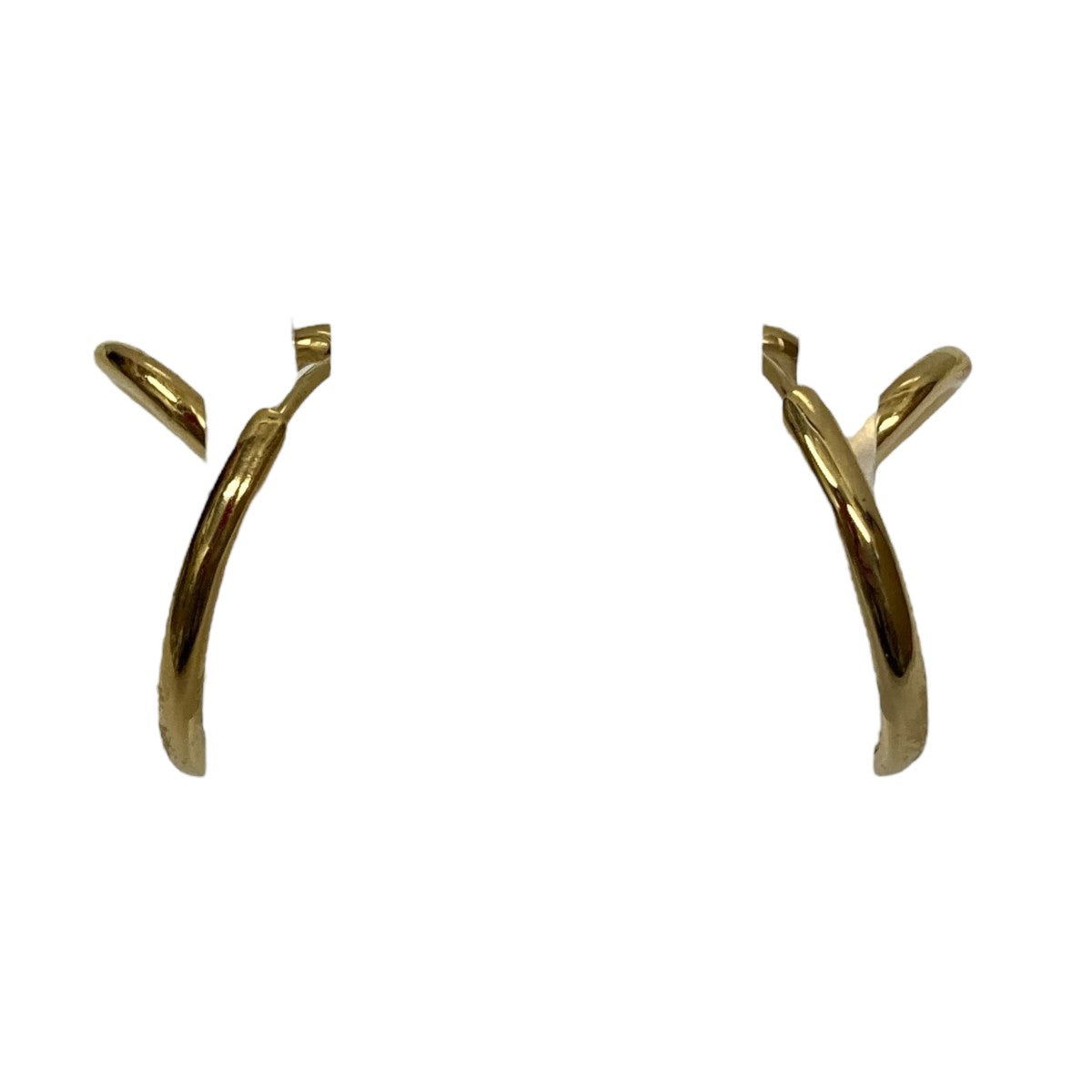 Organically Shaped Heart Hoop Earringsハートフープピアス