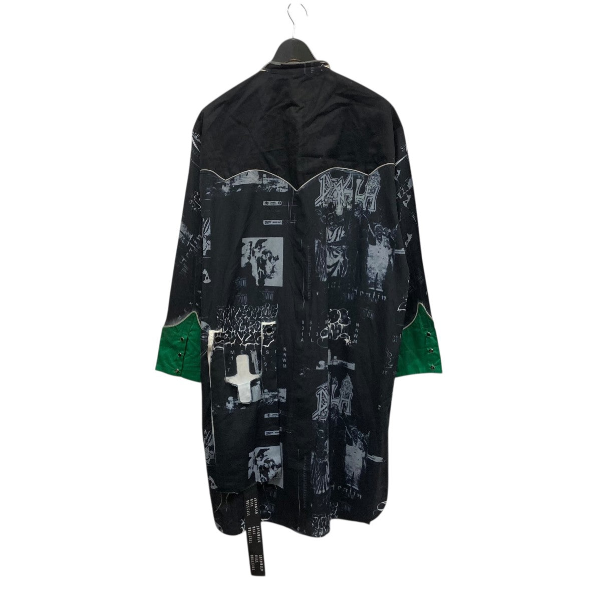総柄オーバーロングシャツBS/JHR-AW20-SH01