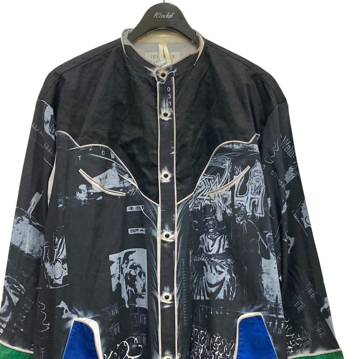 総柄オーバーロングシャツBS/JHR-AW20-SH01