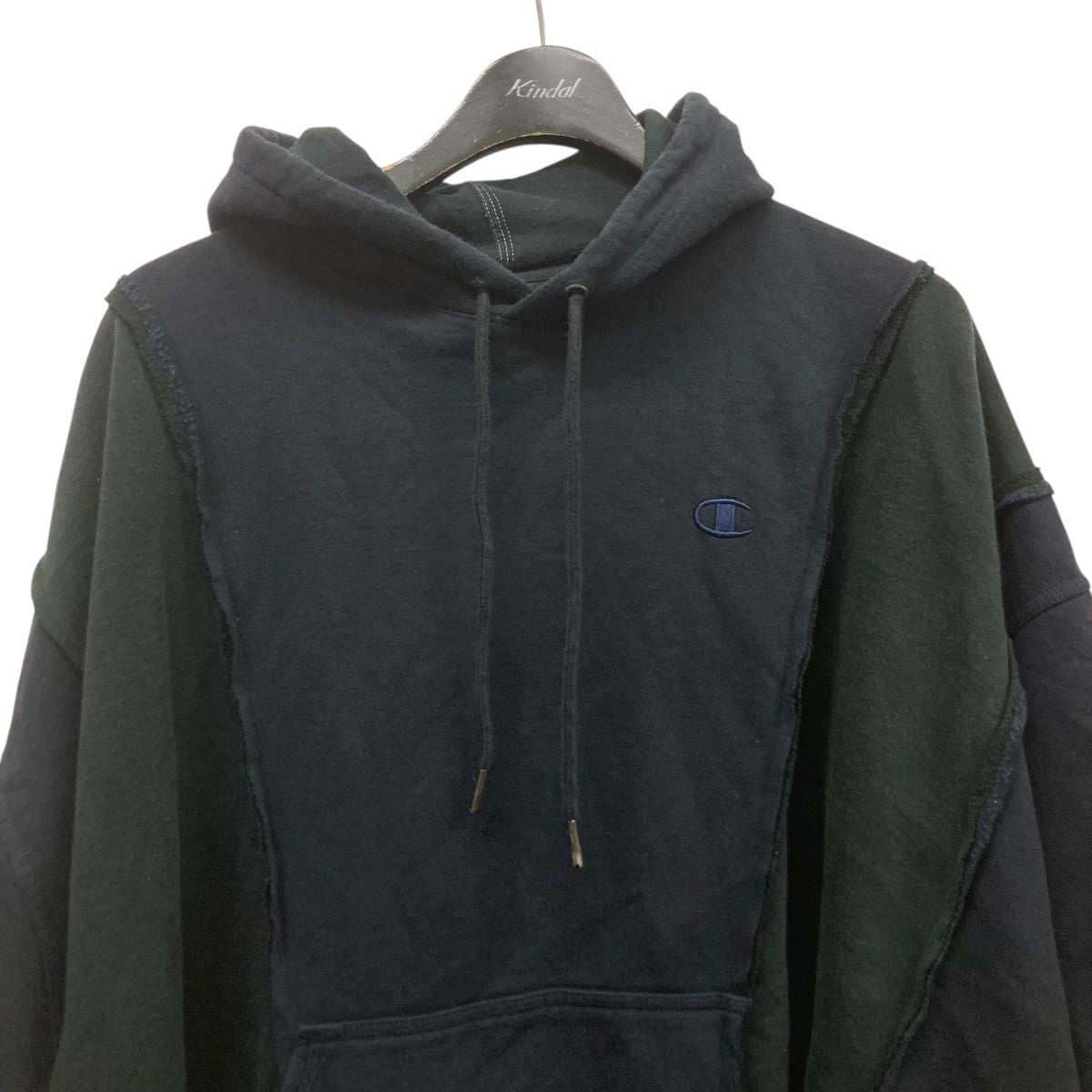DISCOVERED×Champion 再構築フーデッドパーカーDC-NS-NCU DC-NS