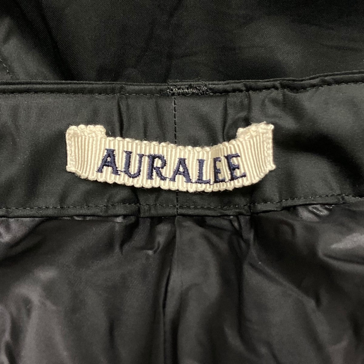 AURALEE(オーラリー) 24SSHARD TWIST POLYESTER SATIN LAMINATE