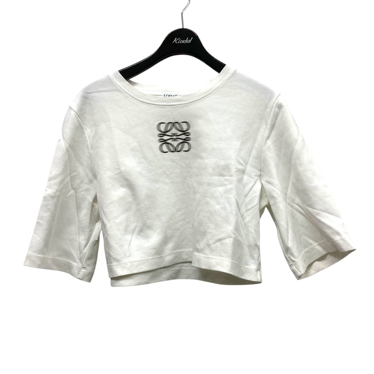 LOEWE(ロエベ) アナグラムプリントクロップドTシャツS540Y22X43