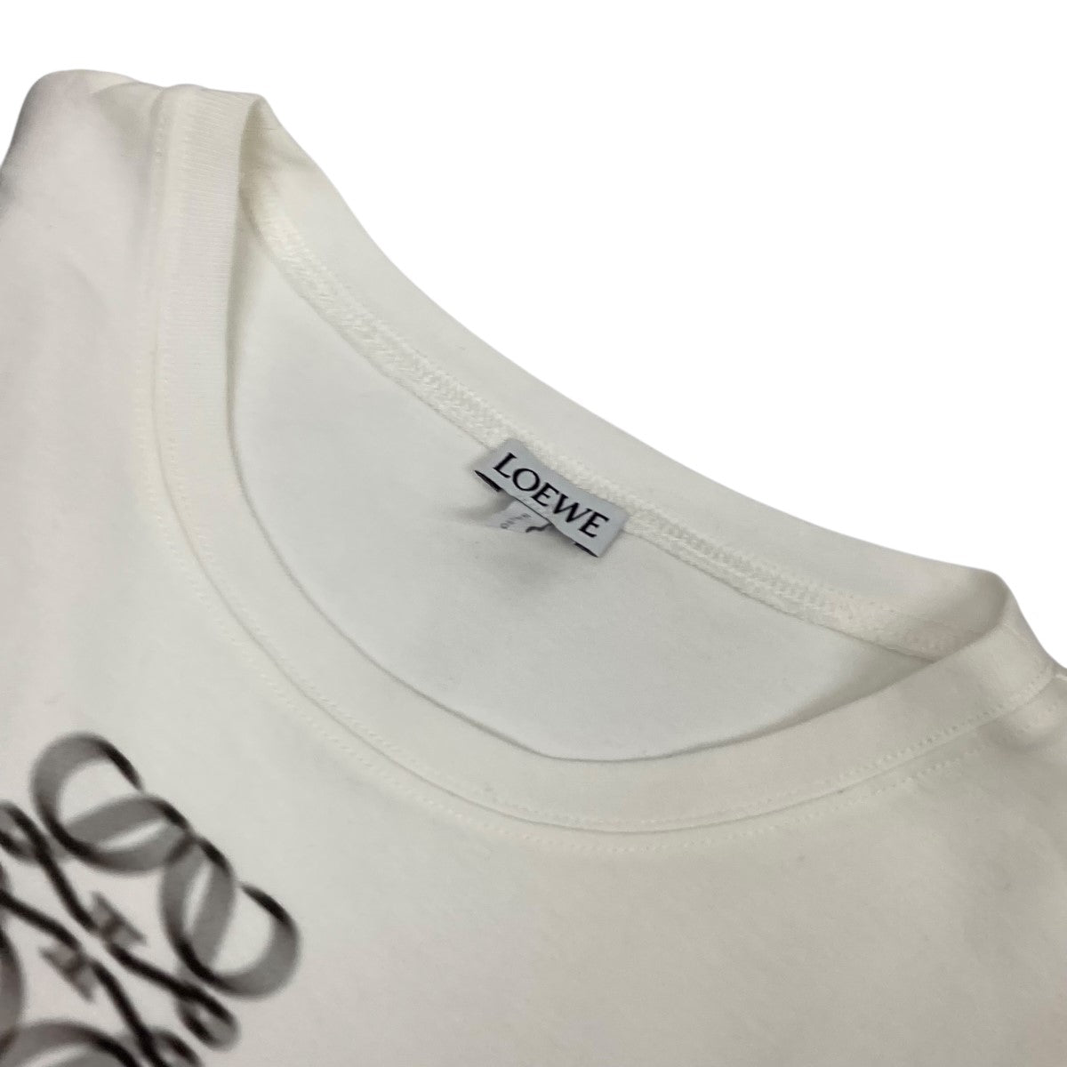 LOEWE(ロエベ) アナグラムプリントクロップドTシャツS540Y22X43
