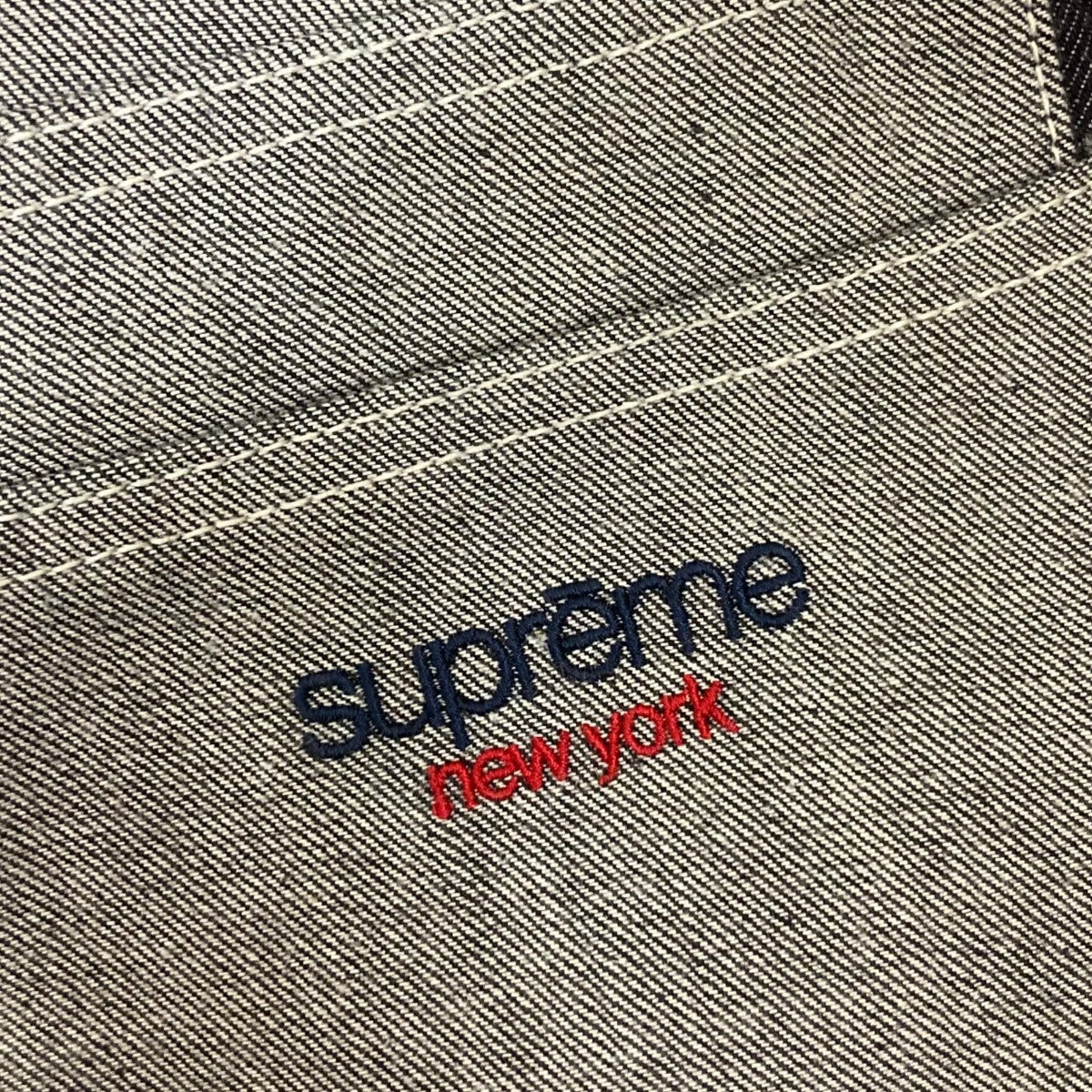 Supreme(シュプリーム) Paneled Stripe Baggy Jean Indigoデニム