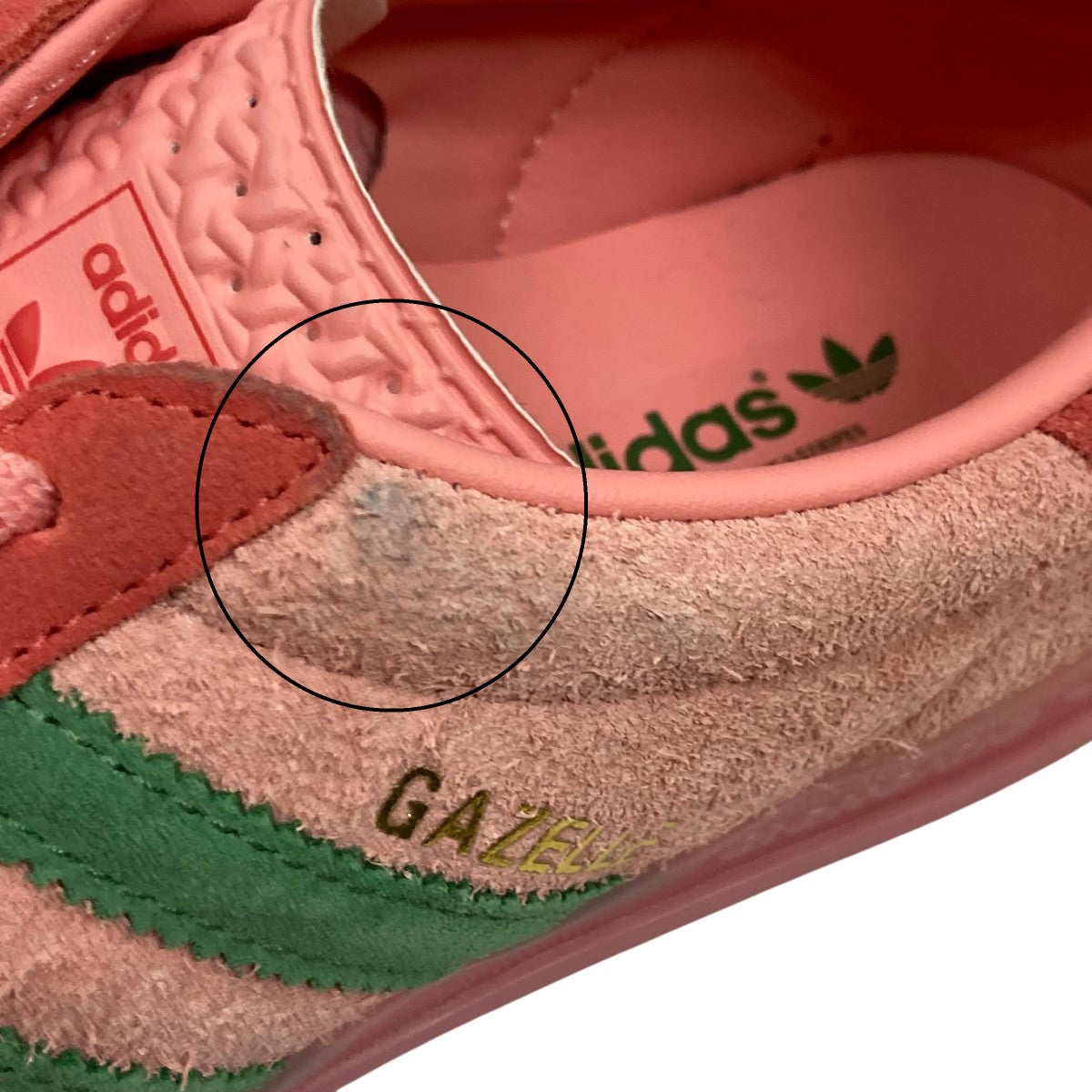 adidas(アディダス) GAZELLE INDOORスニーカー029002 029002 ピンク 