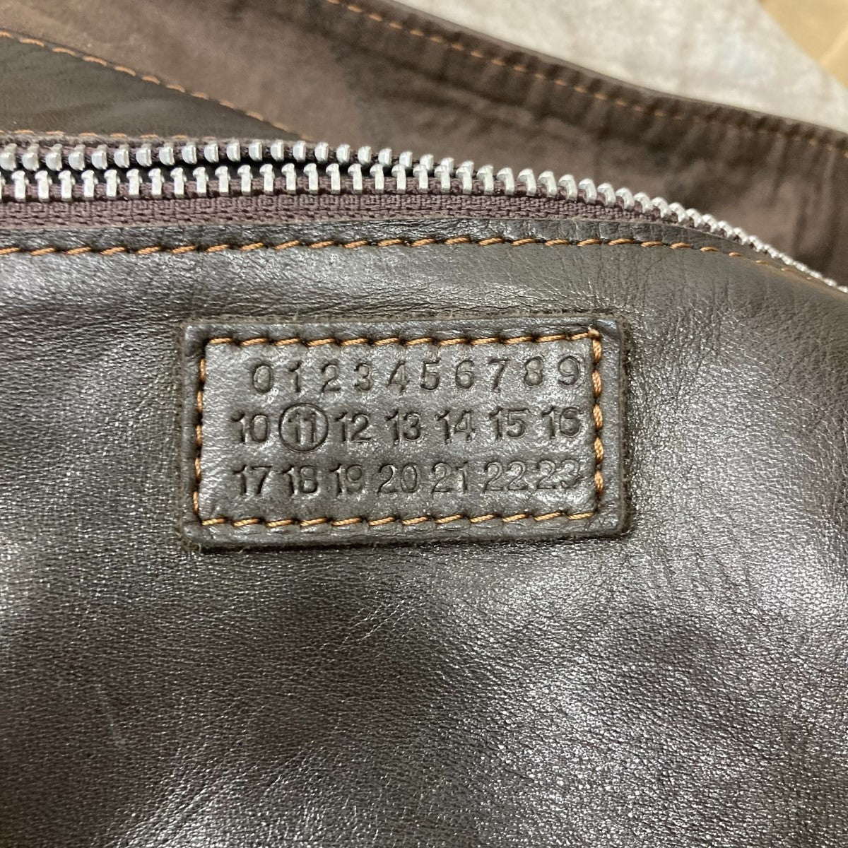 Maison Margiela ファーレザーショルダーバッグ 古着・中古-7枚目のアイテム画像