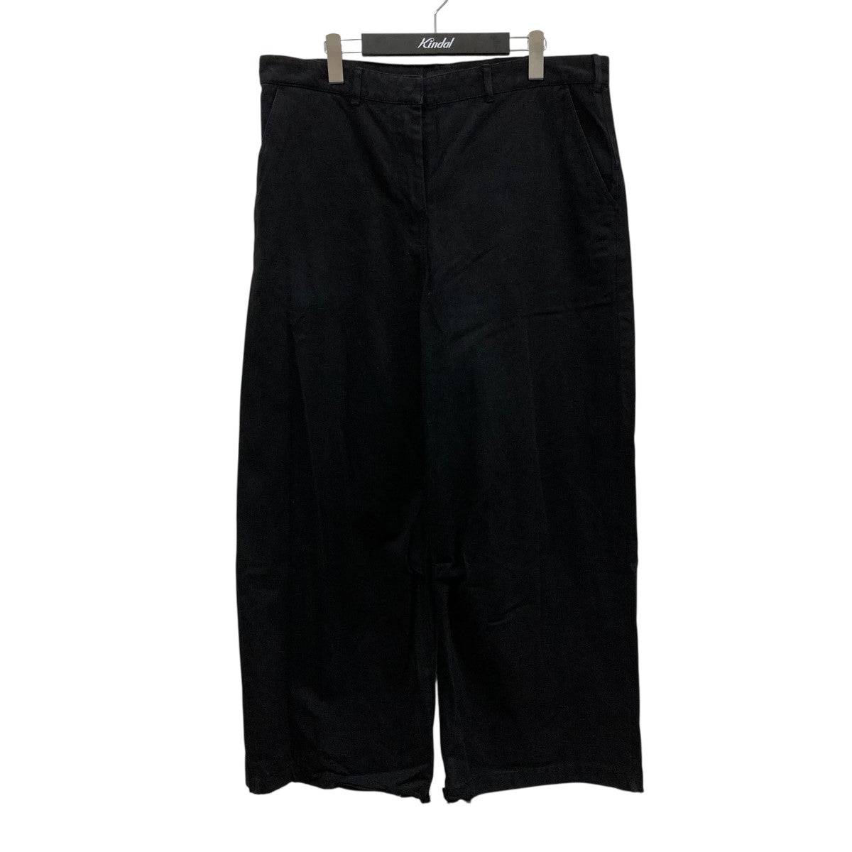 24SSHIGH-RISE PM PANTワイドシルエットロングパンツES2318