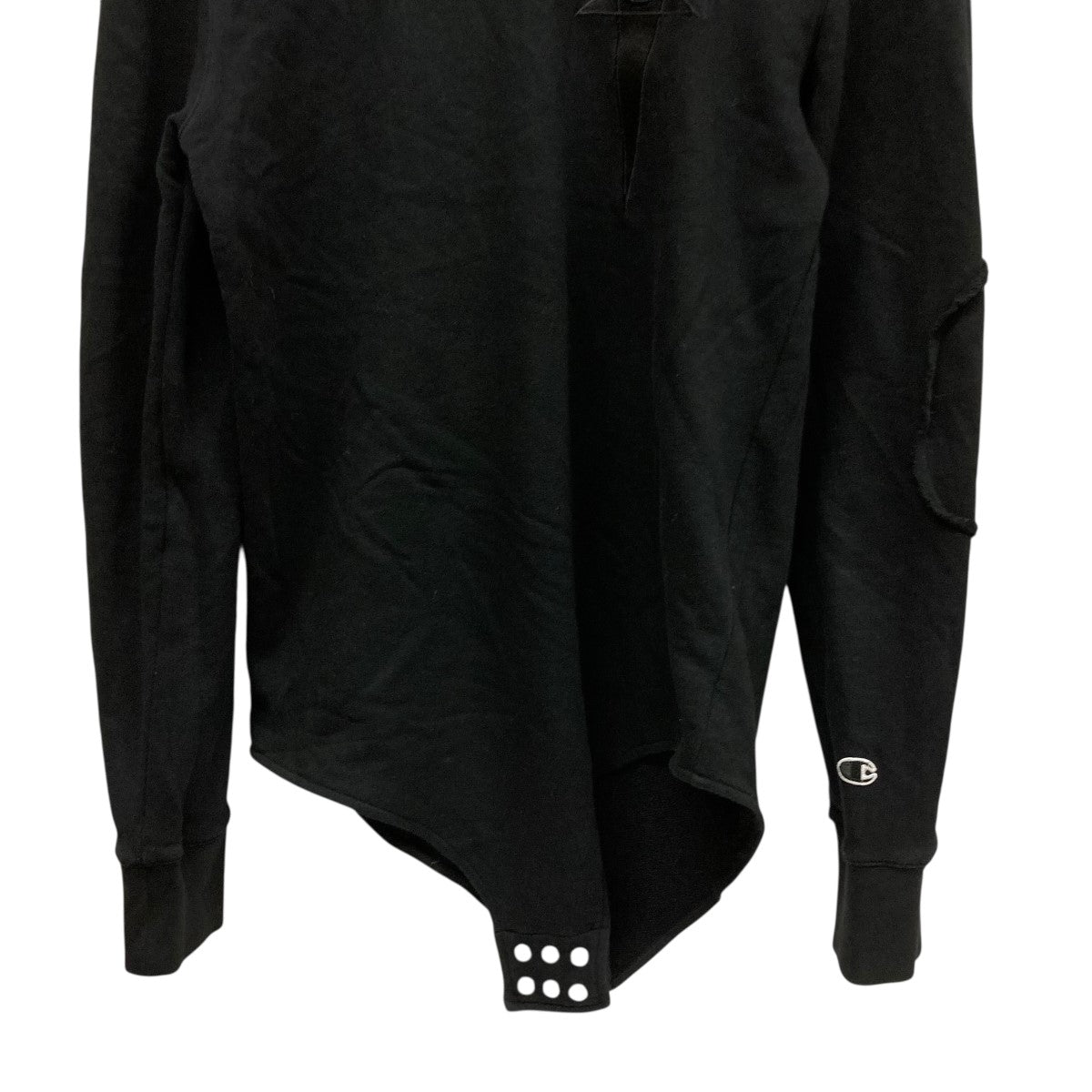 Rick Owens×CHAMPION 刺しゅうボディースーツスウェットCM20S0008