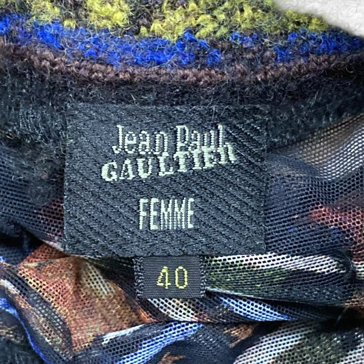 JeanPaulGaultier シースルー　トップス Jean Paul GAULTIER(ジャンポールゴルチェ) シースルー