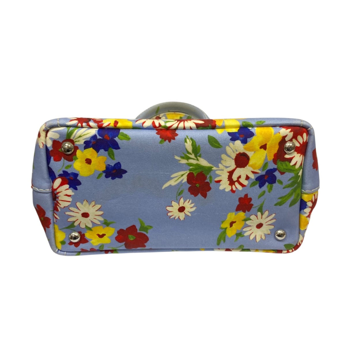 ミュウミュウ Miu Miu カナパ 花柄キャンパスバック ショルダー