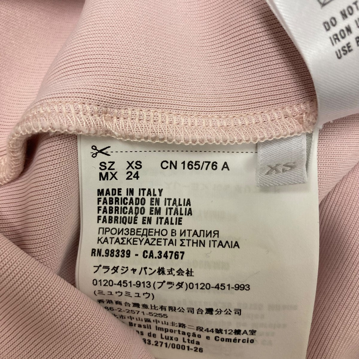 MIU MIU ミュウミュウ Y2K ニット ワンピース ベージュ サイズM MIU MIU ミュウミュウ Y2K ニット ワンピース ベージュ サイズM