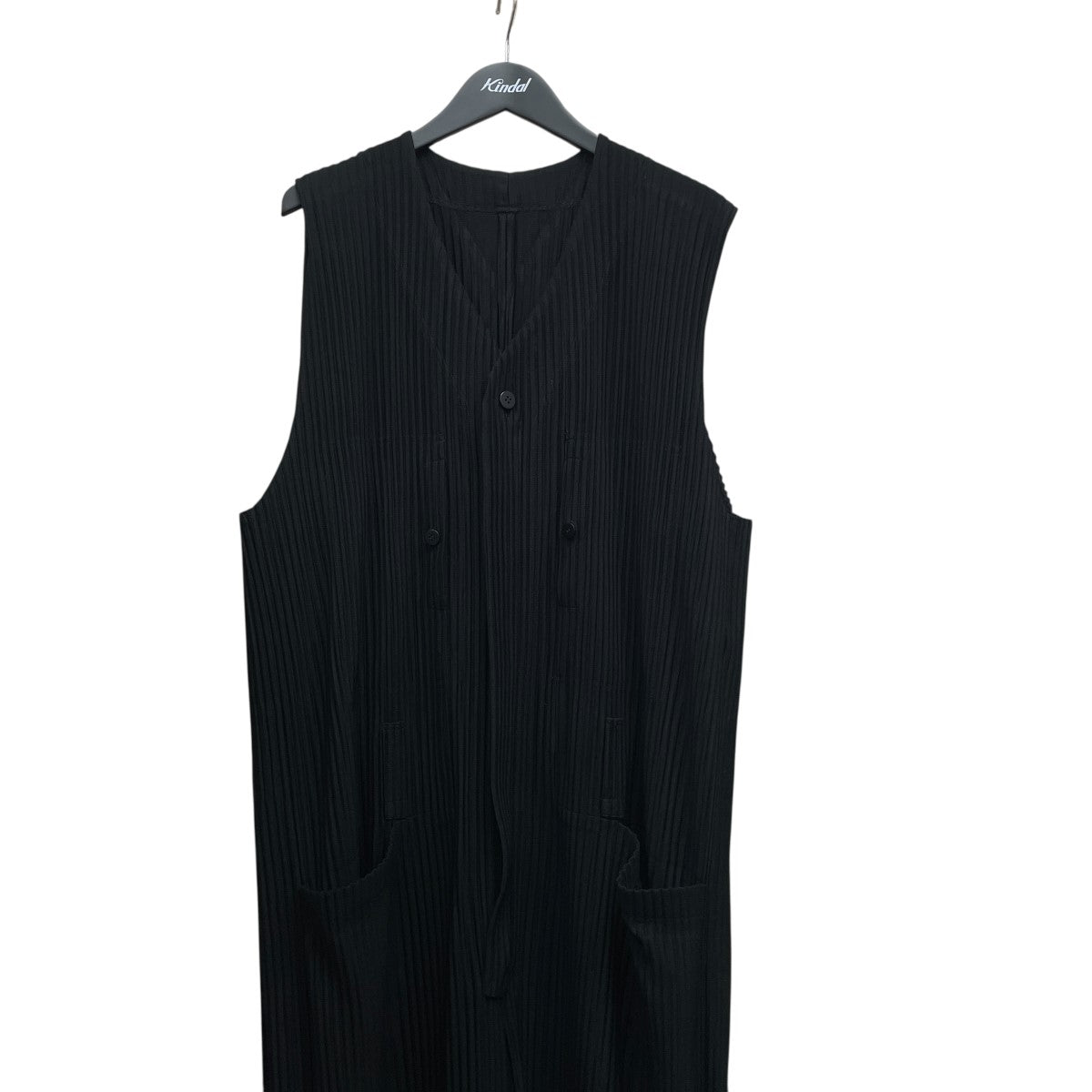 新品 HOMME PLISSE プリーツ オールインワン ジャンプスーツ HOMME PLISSE ISSEY MIYAKE オムプリッセ イッセイミヤケ 24SS