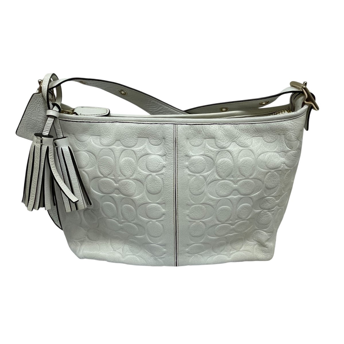 COACH シグネチャー　ショルダーバッグ Coach シグネチャー レザー 2WAY ショルダー クロスボディー