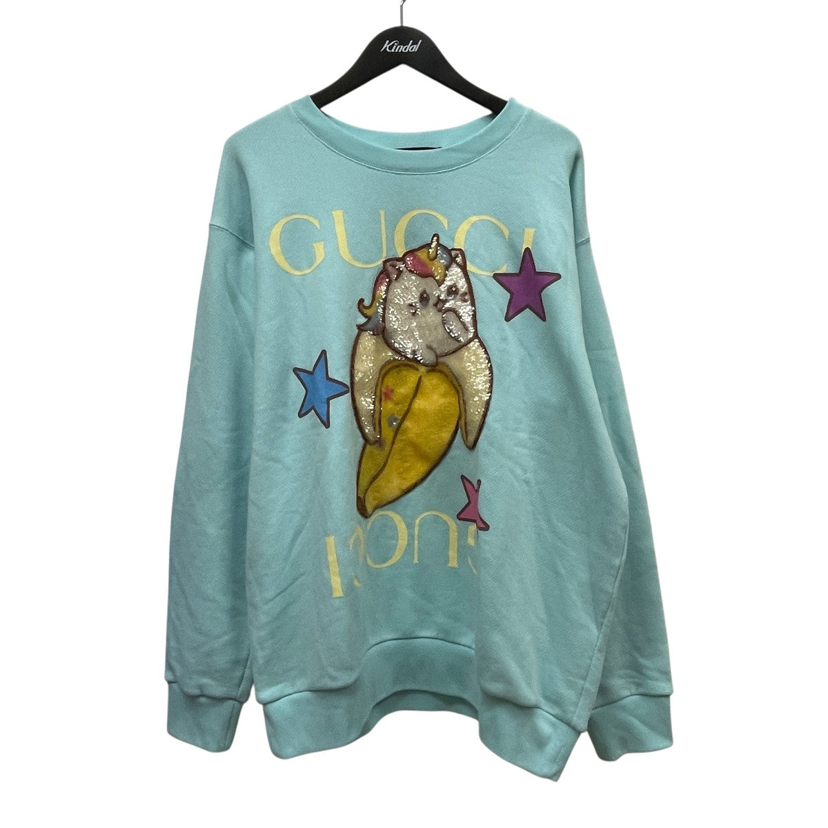 GUCCI レオパードプリント トレーナー 90s USA製 Bootleg GUCCI ブート グッチ ロゴプリントデザイン