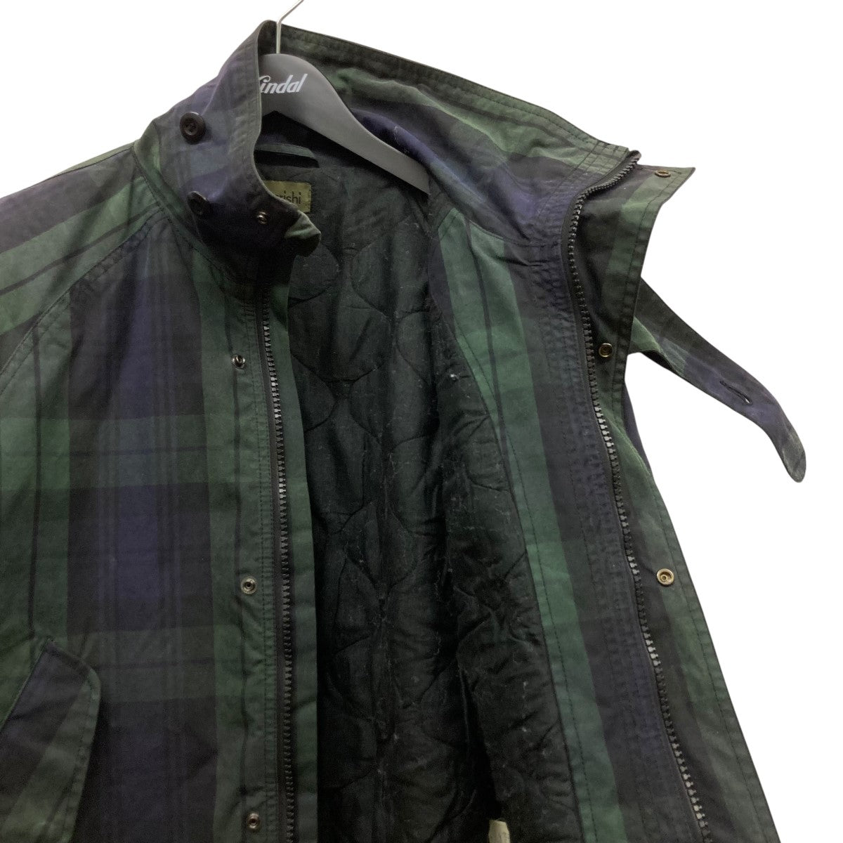 maharishi(マハリシ) ジップアップチェックジャケット114-02